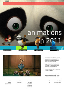 Animations in 2011