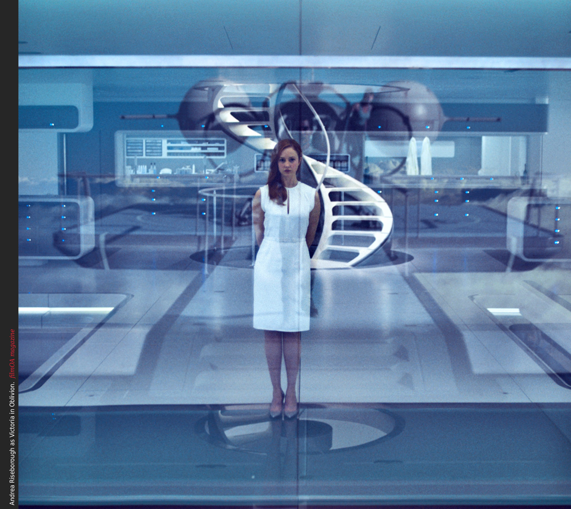 Andrea Riseborough as Victoria in Oblivion