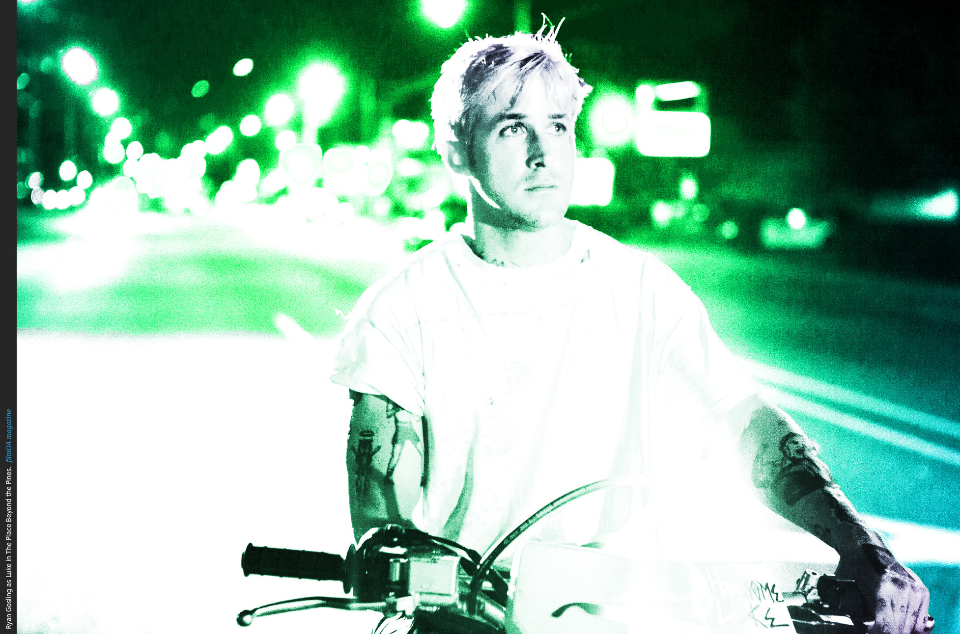 Ryan Gosling as Luke in The Place Beyond the Pines Poster filmOA