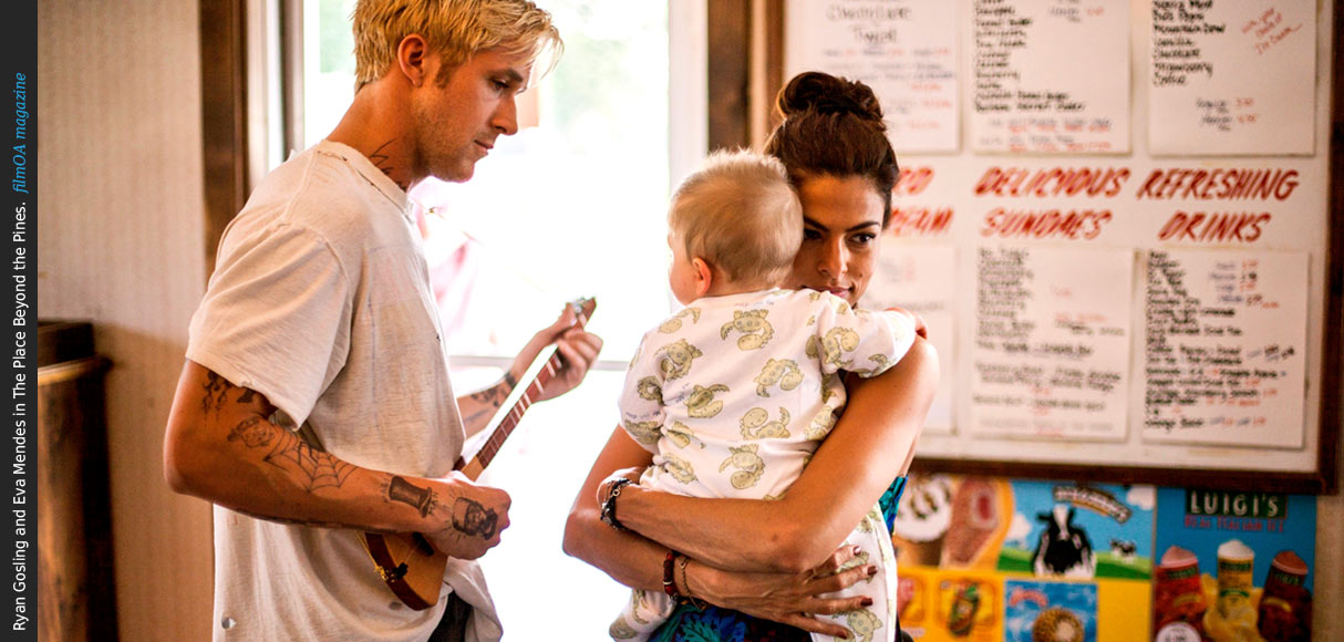 Ryan Gosling and Eva Mendes baby Place Beyond the Pines film