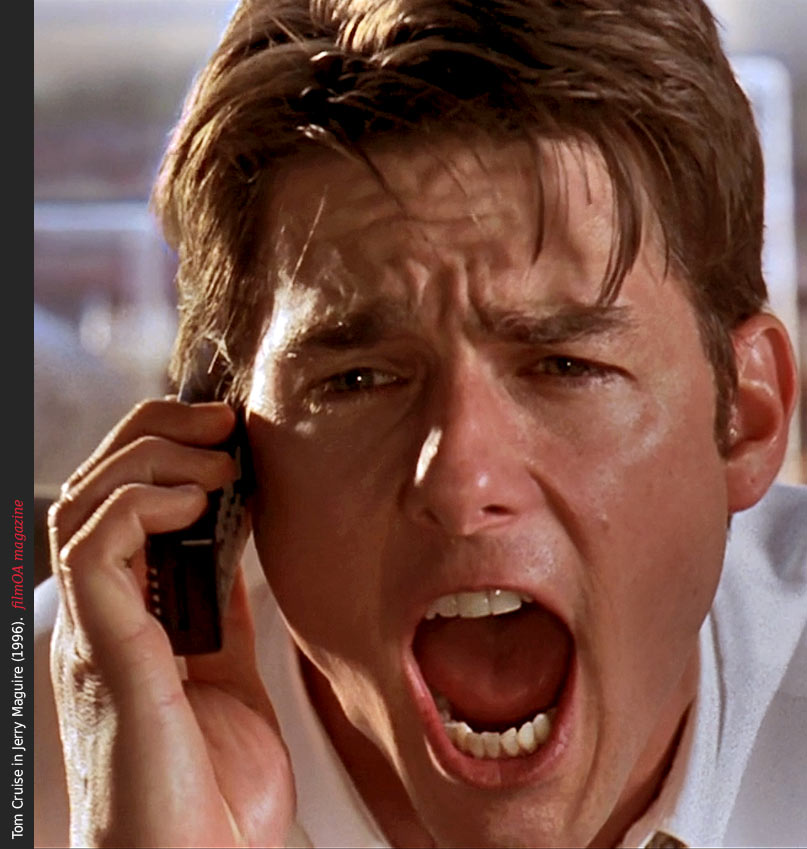 Tom Cruise show me the money phone Jerry Maguire