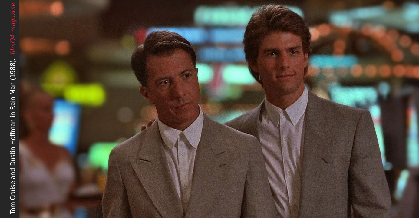 Tom Cruise and Dustin Hoffman in Rain Man casino