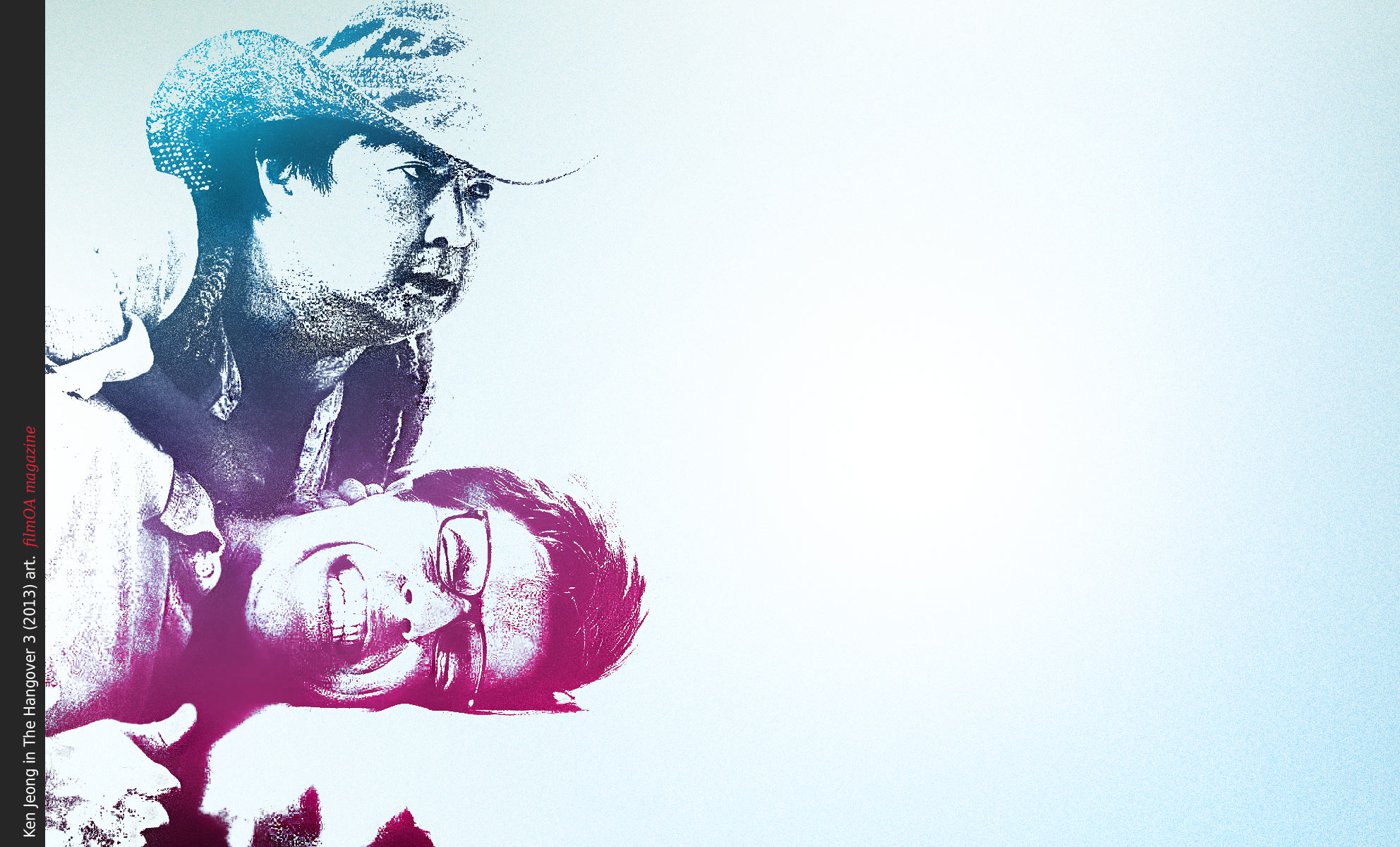 Ken Jeong Hangover 3 poster art knife neck filmOA
