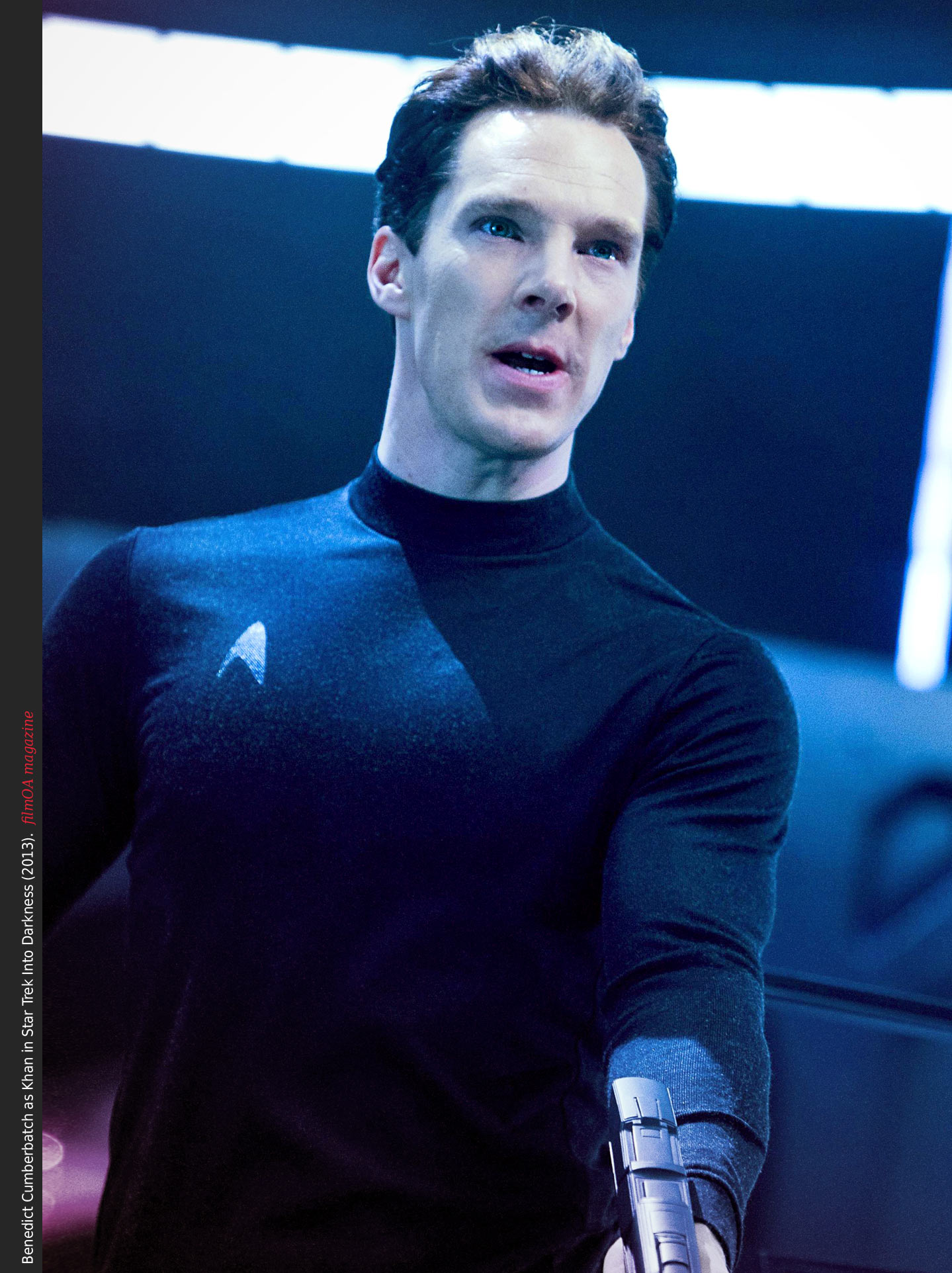 Benedict Cumberbatch as Khan in Star Trek Into Darkness 2013