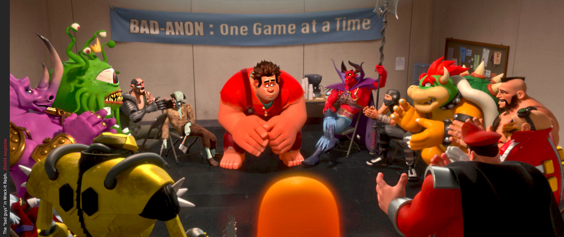 Wreck It Ralph anonymous Bowser game characters zombie monster