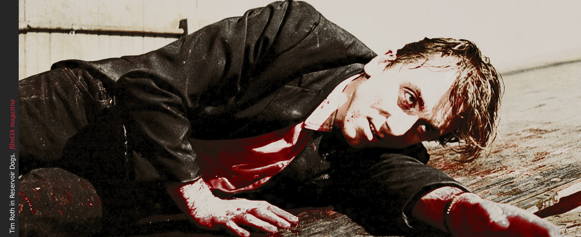 Tim Roth is Mr. Orange in Reservoir Dogs