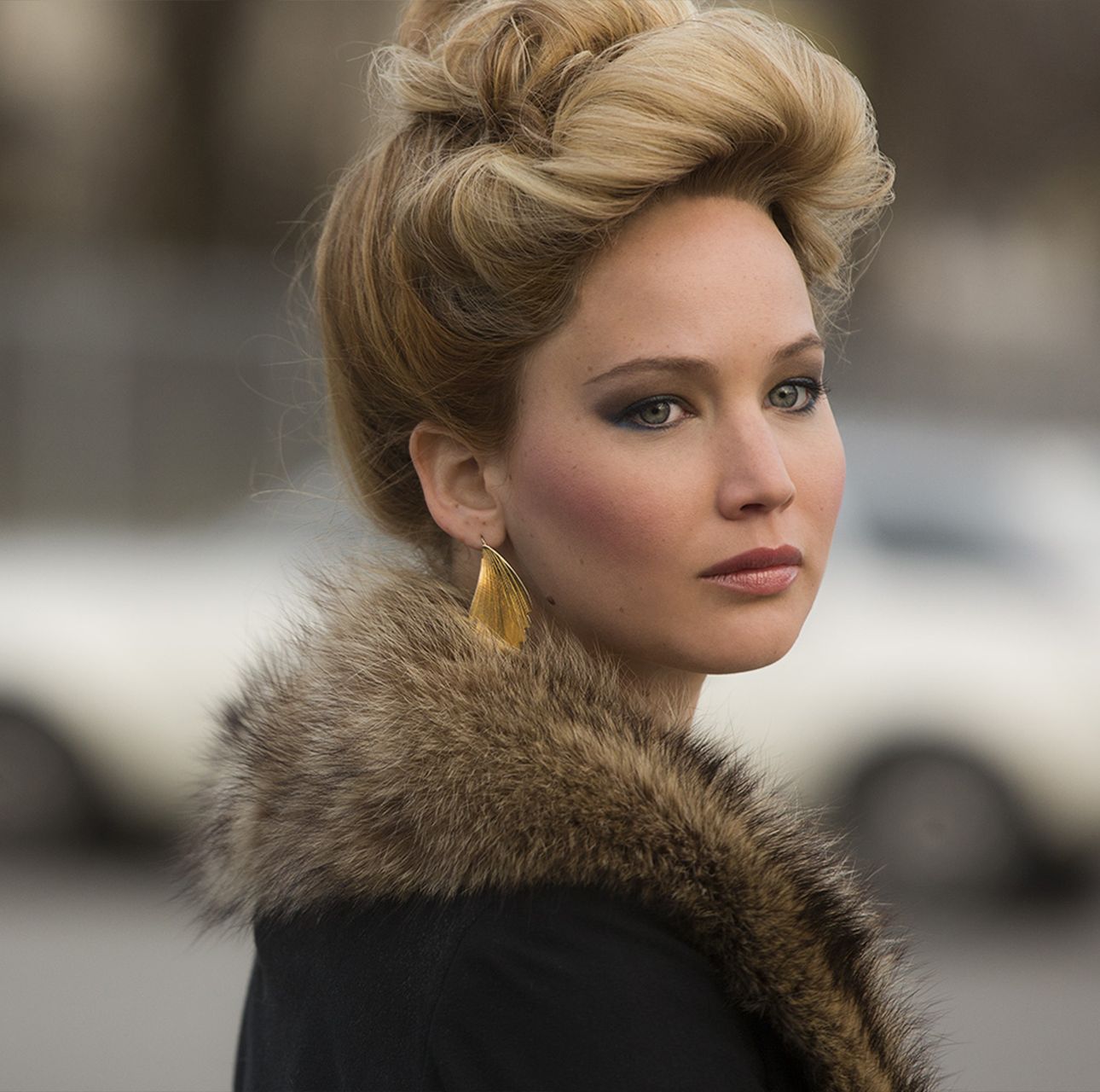 Jennifer Lawrence&#039;s fancy hair