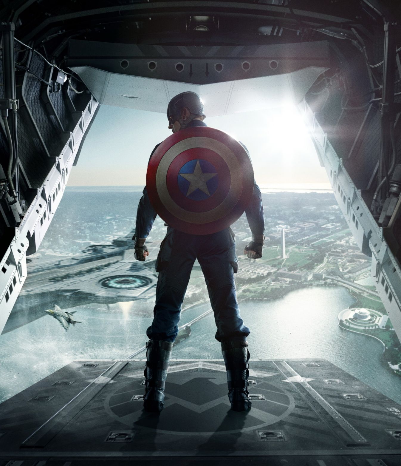 Chris Evans&#039; back in Captain America: The Winter Soldier