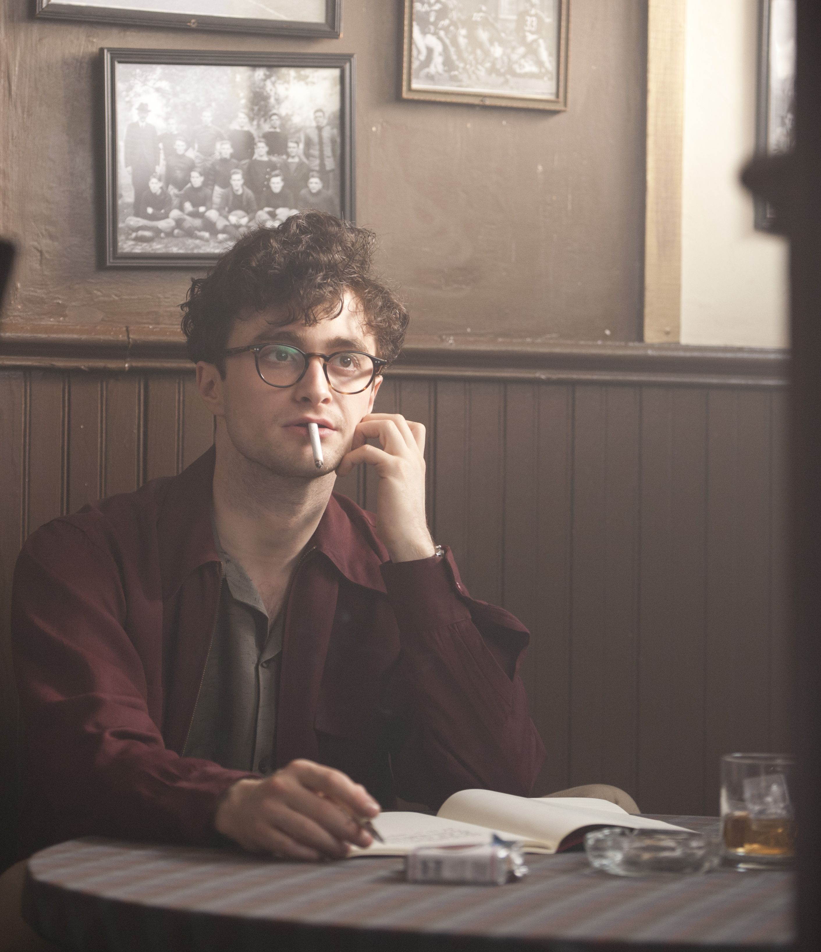 Daniel Radcliffe vintage sloppy cigarette