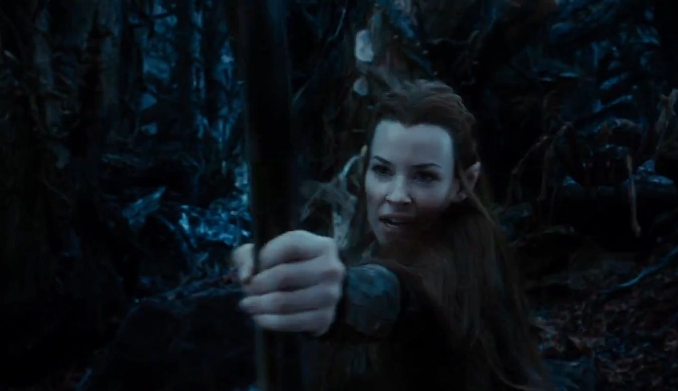 Tauriel in action!