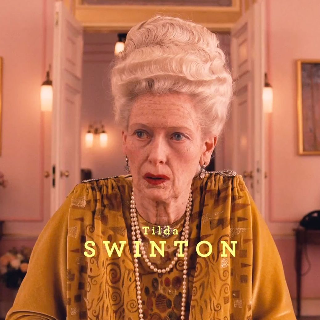 Tilda Swinton in The Grand Budapest Hotel