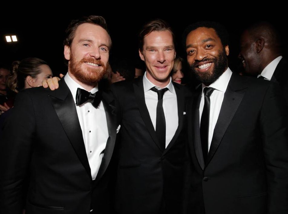 Michael Fassbender, Benedict Cumberbatch and Chiwetel Ejiofo