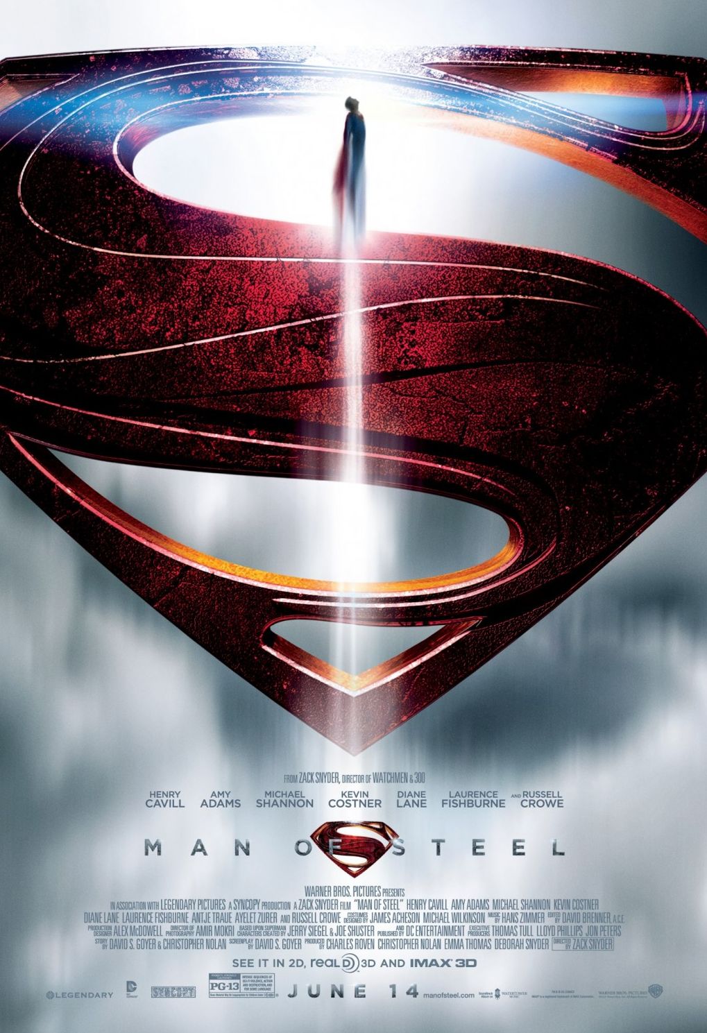 Best Posters Of 2013: Man Of Steel