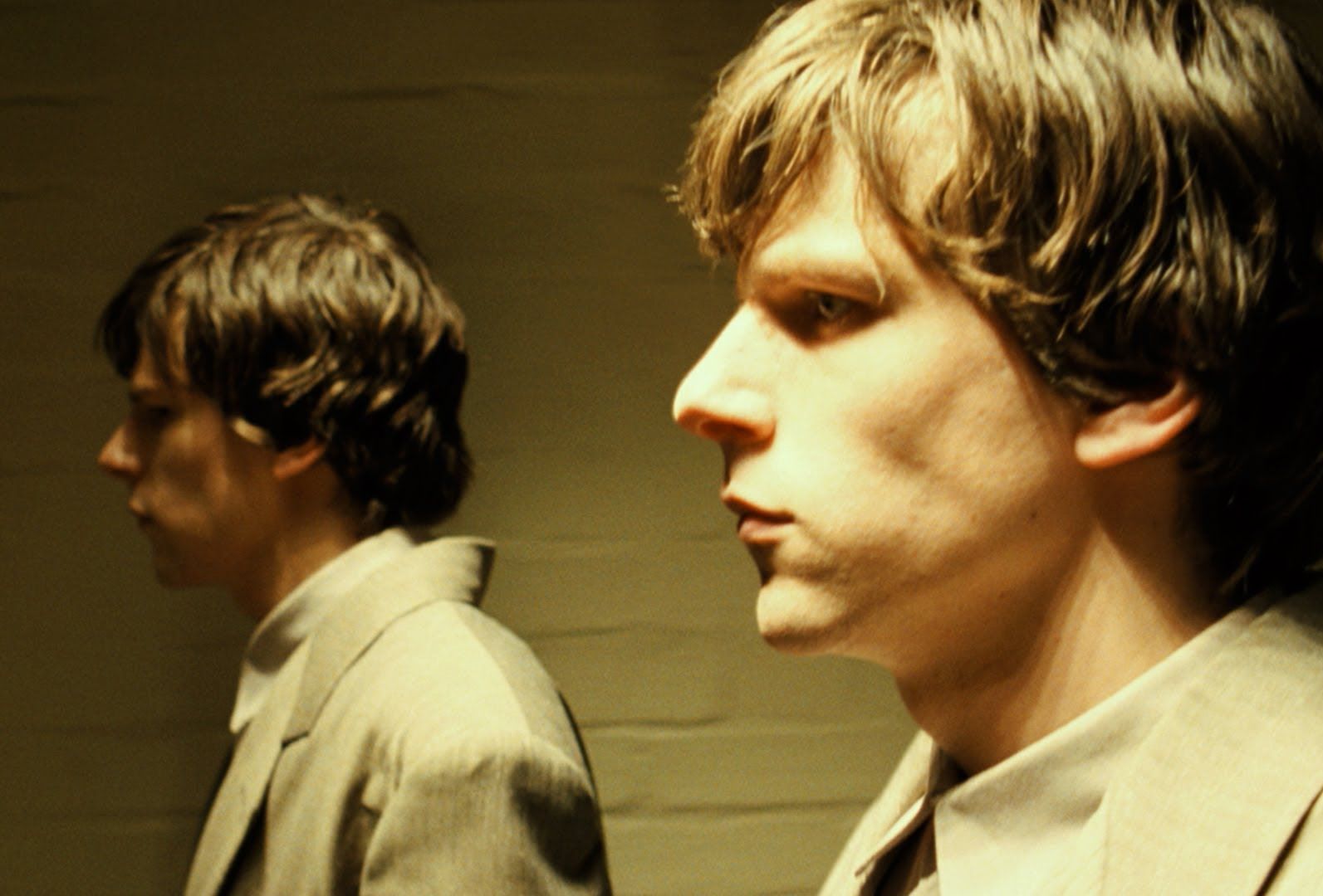 Jesse Eisenberg driven insane by his double