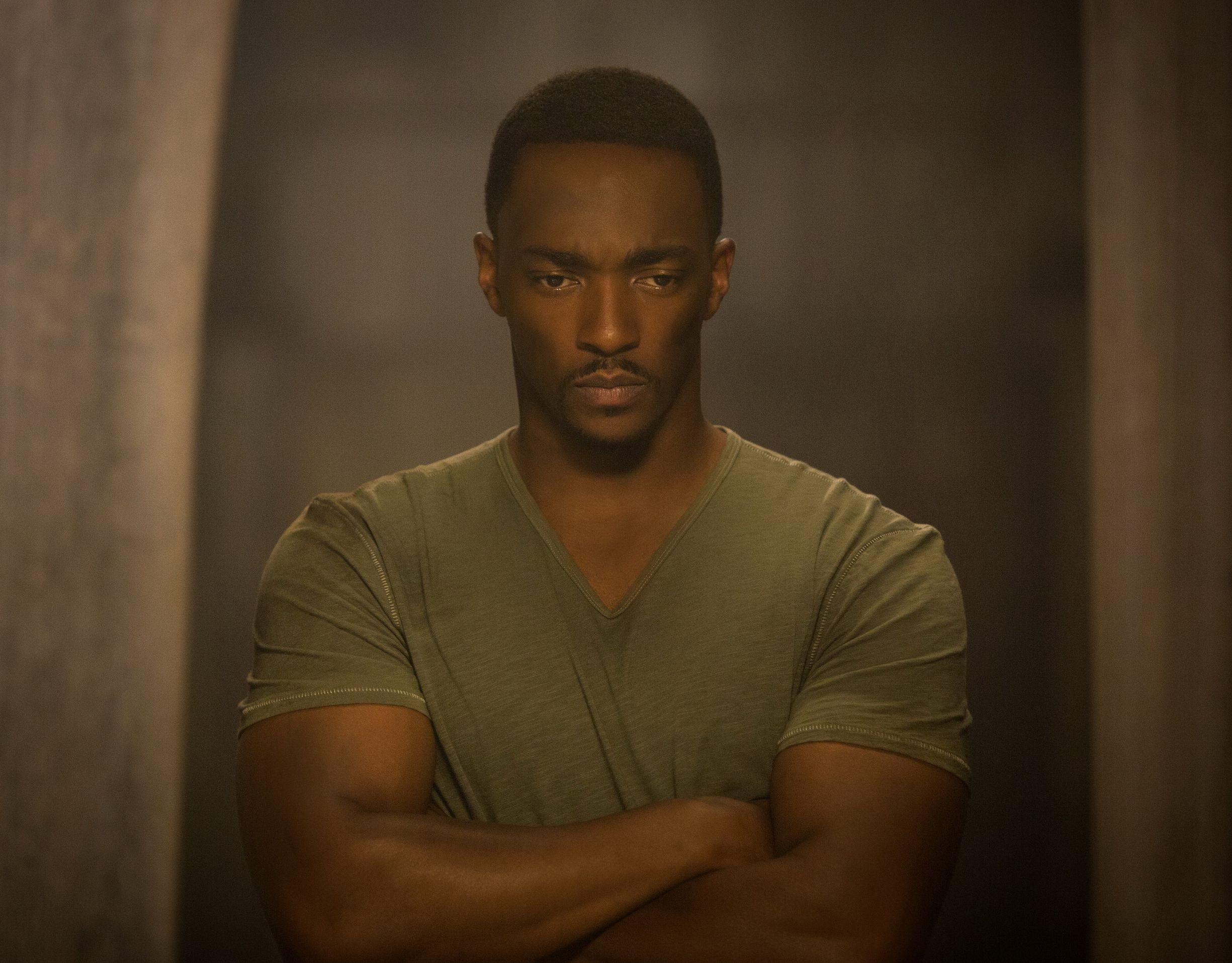 Anthony Mackie in Captain America: The Winter Soldier
