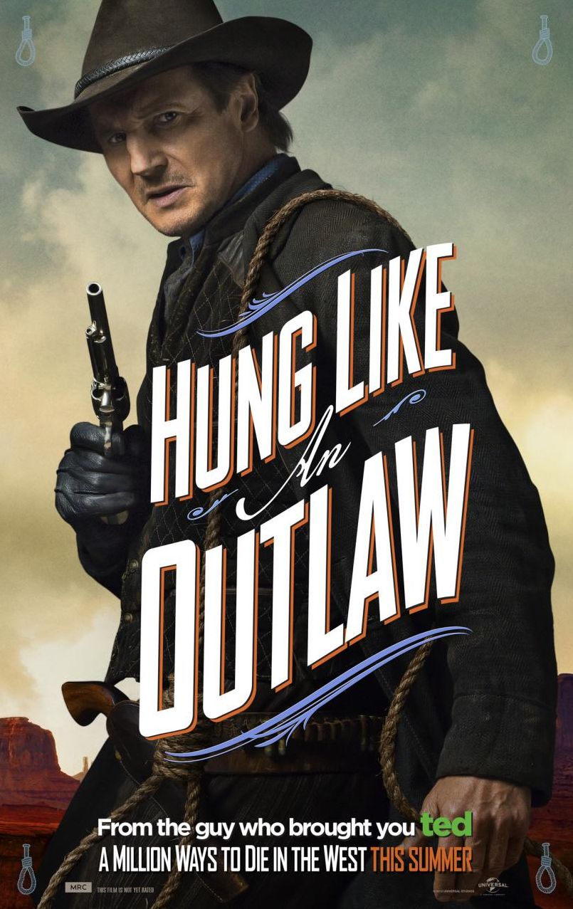 Hung Like An Outlaw, Liam Neeson as Clinch