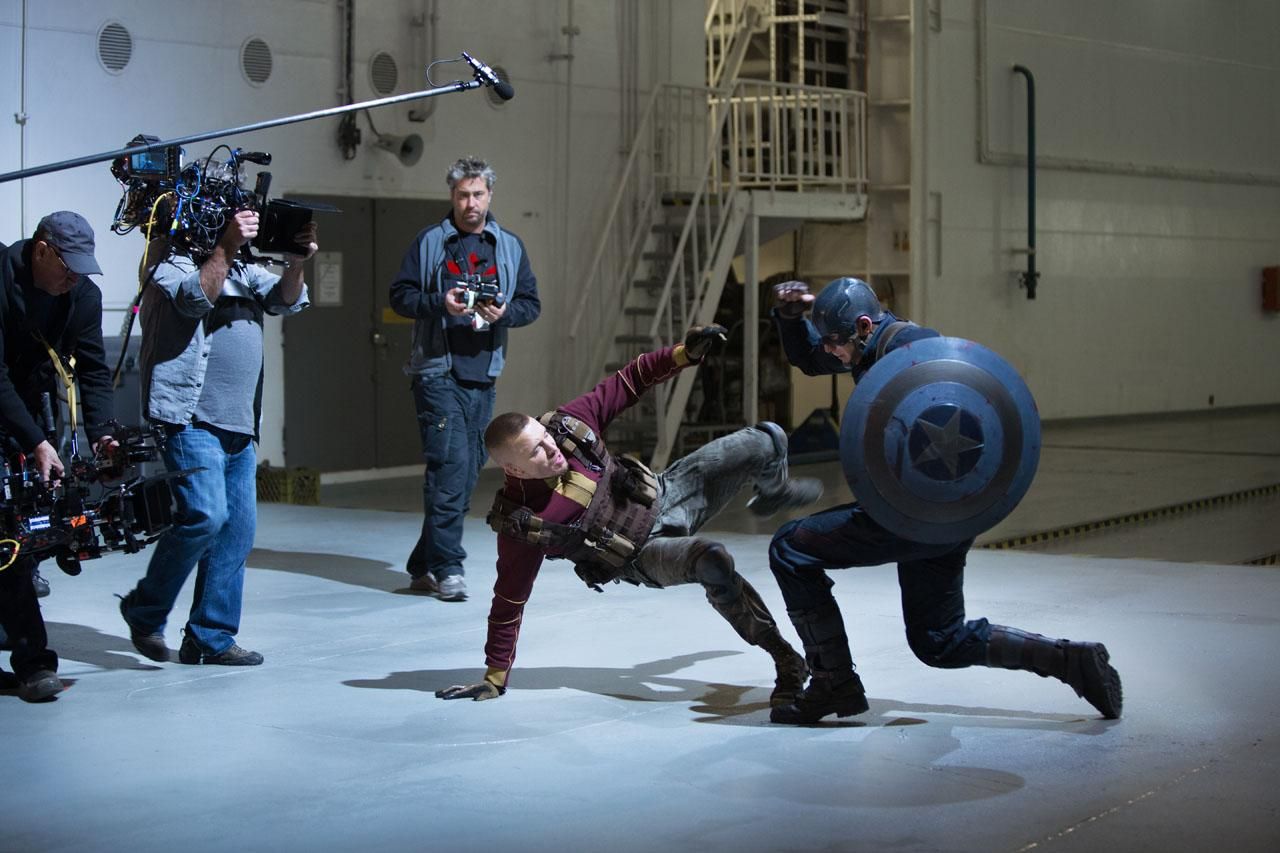 Piecing together a fight scene in Captain America: The Winte