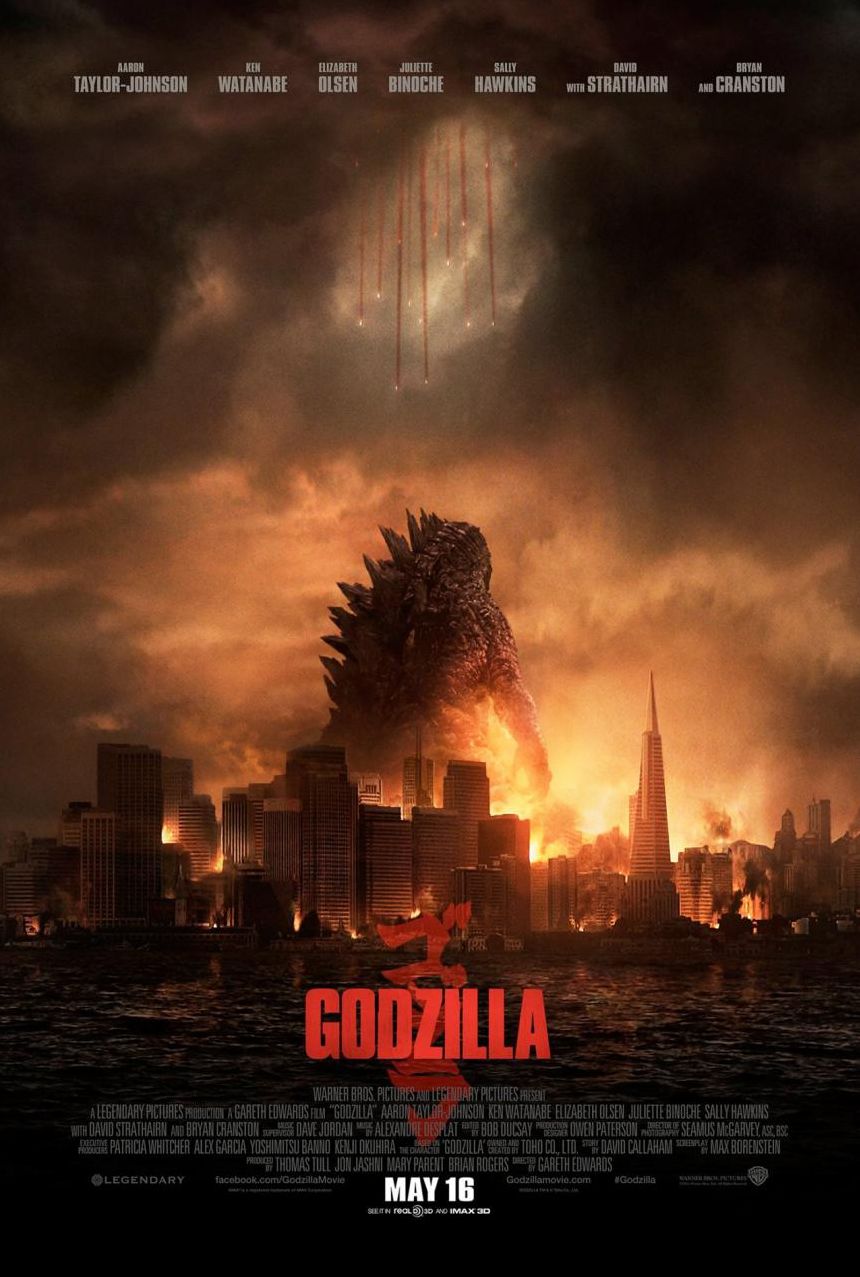 Latest poster for Godzilla