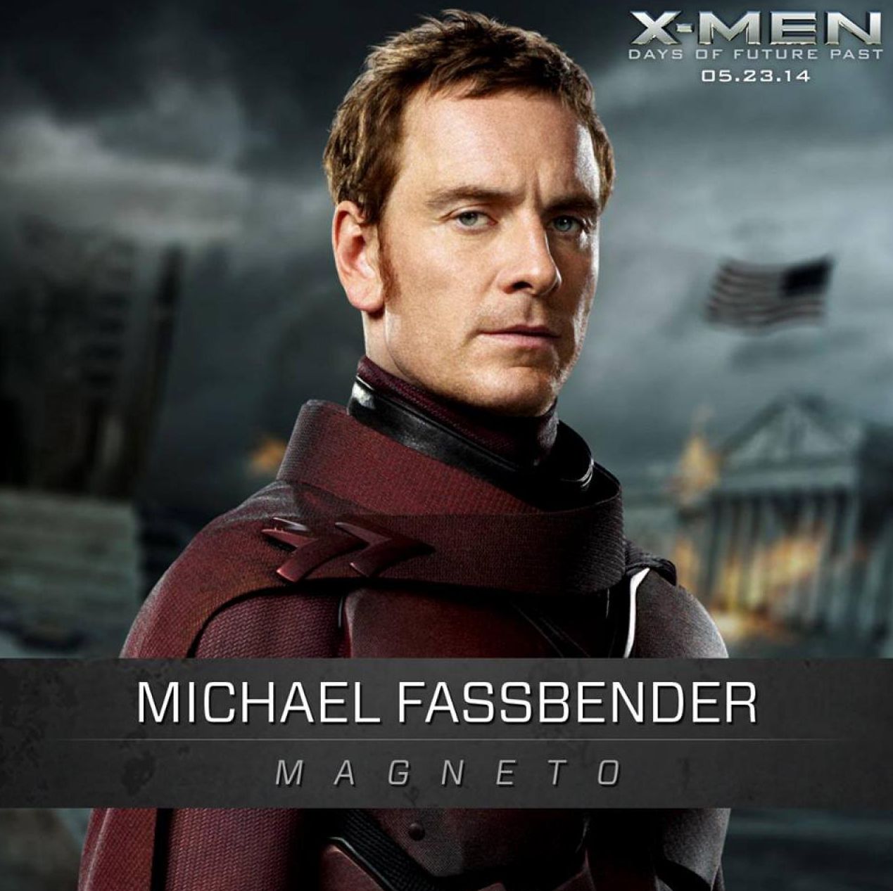 Michael Fassbender as Magneto in X-Men: Days Of Future Past