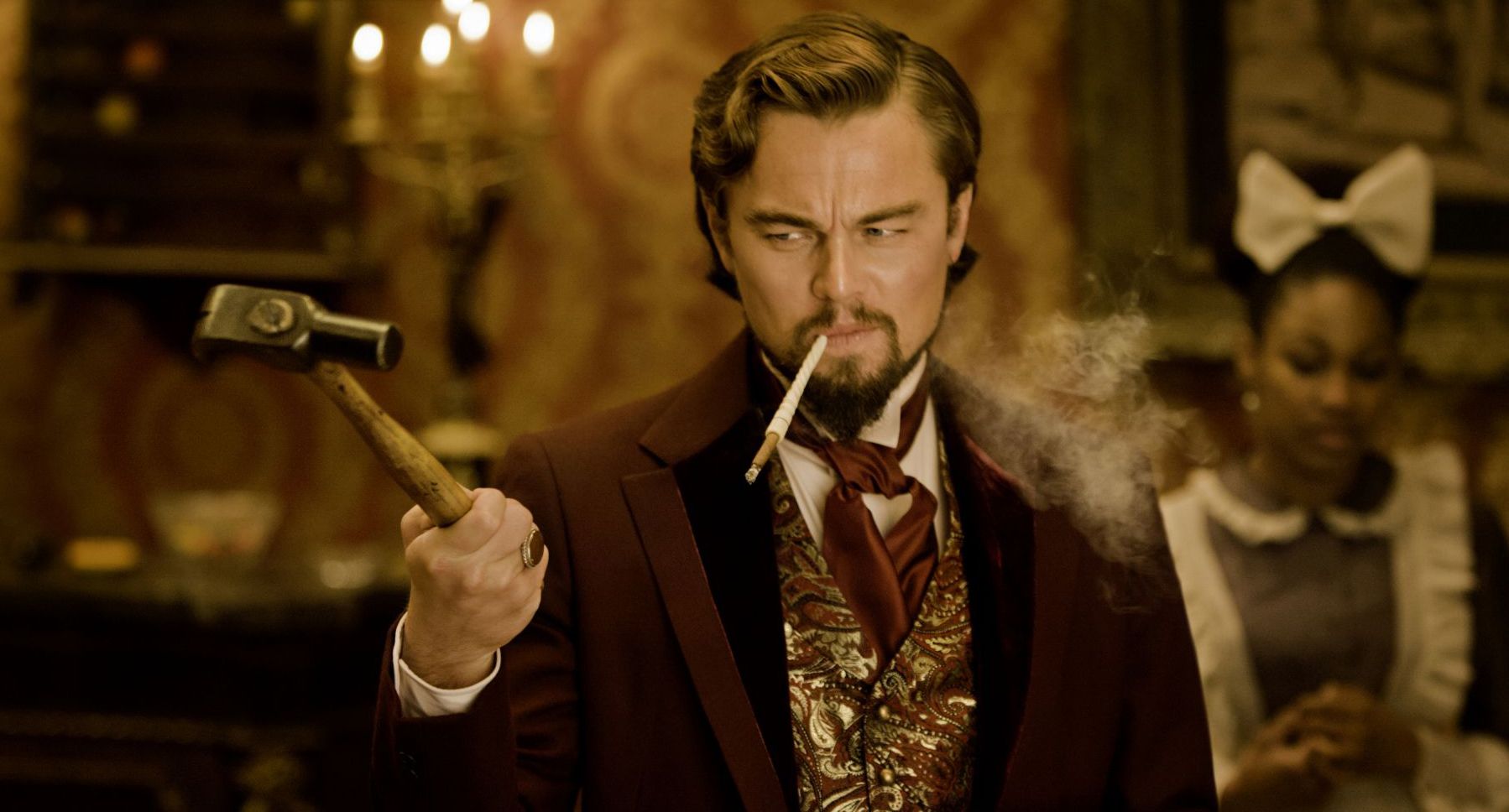 Di Caprio shows a talent for dark comedy in Django Unchained