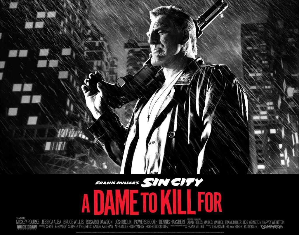 Mickey Rourke in Sin City: A Dame To Kill For