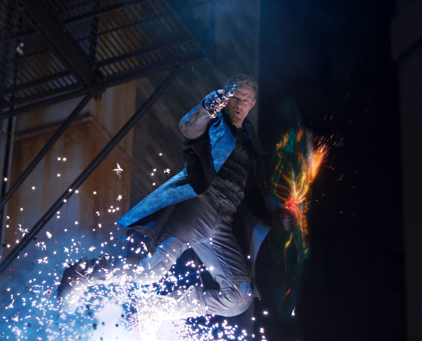 Channing Tatum, sparks, Jupiter Ascending