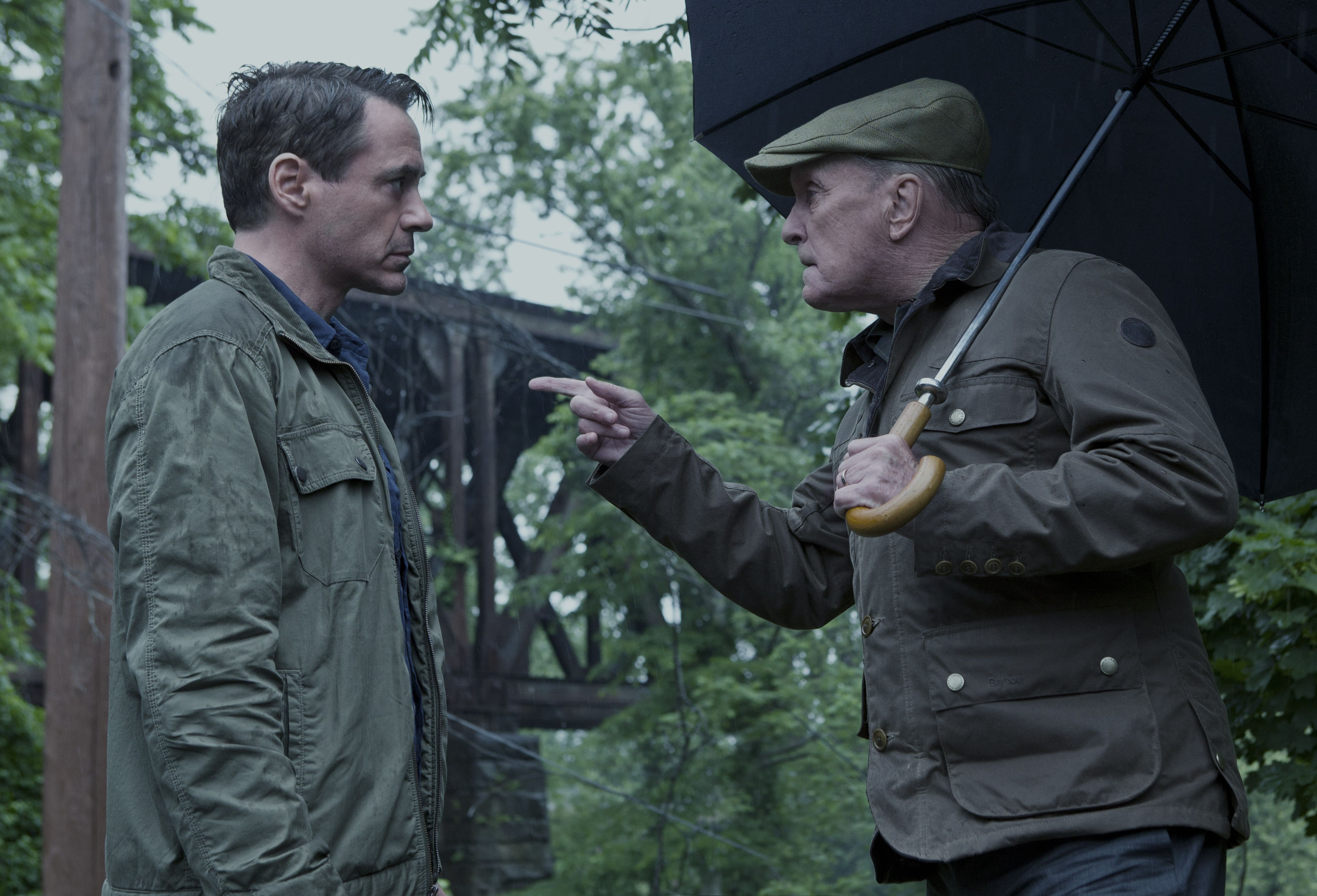 Robert Downey Jr. and Robert Duvall in The Judge