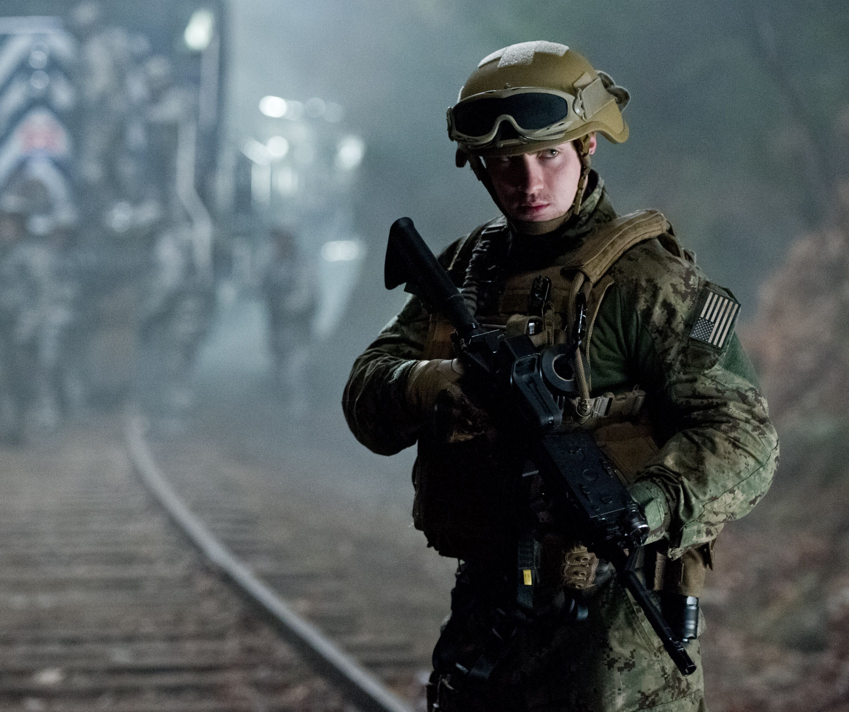 Aaron Taylor-Johnson is a US Navy Lieutenant in Godzilla