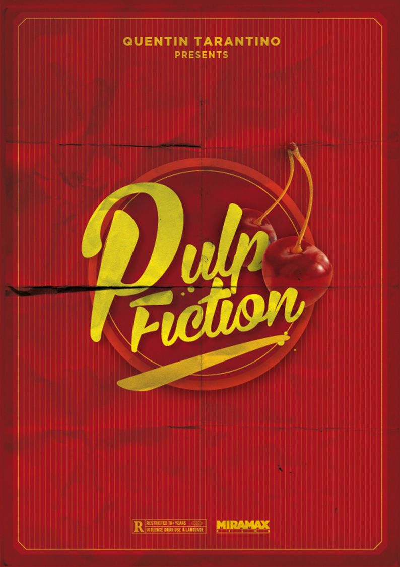 Pulp Fiction Minimal Movie Poster #10