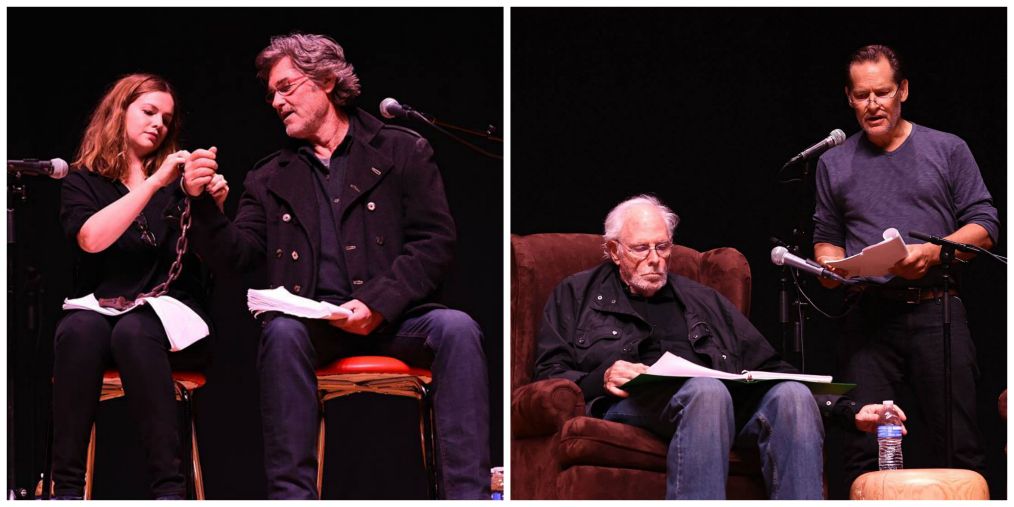 Amber Tamblyn, Kurt Russell, Bruce Dern, and James Remar