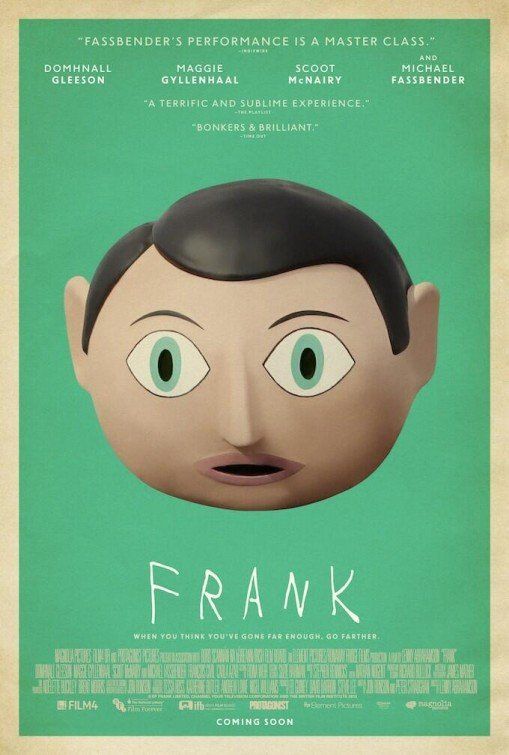 Latest Poster for &#039;Frank&#039; starring Michael Fassbender