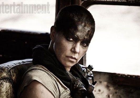 Charlize Theron in post-apocalyptic Mad Max: Fury Road