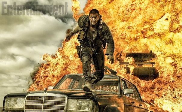 Tom Hardy in George Miller’s Mad Max: Fury Road