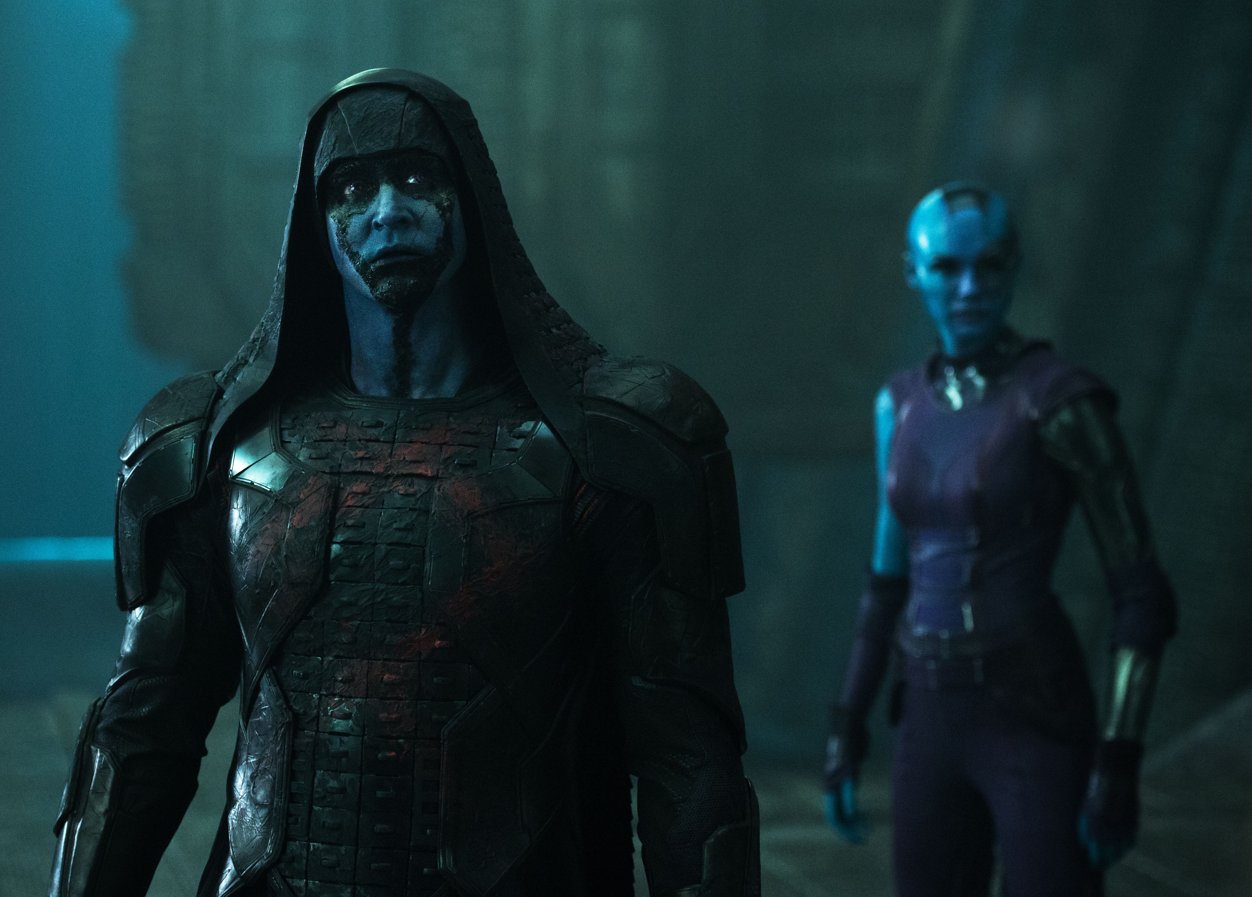 Lee Pace and Karen Gillan, Guardians Of The Galaxy