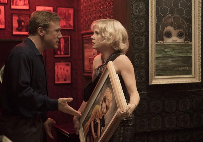 Christoph Waltz and Amy Adams in Big Eyes