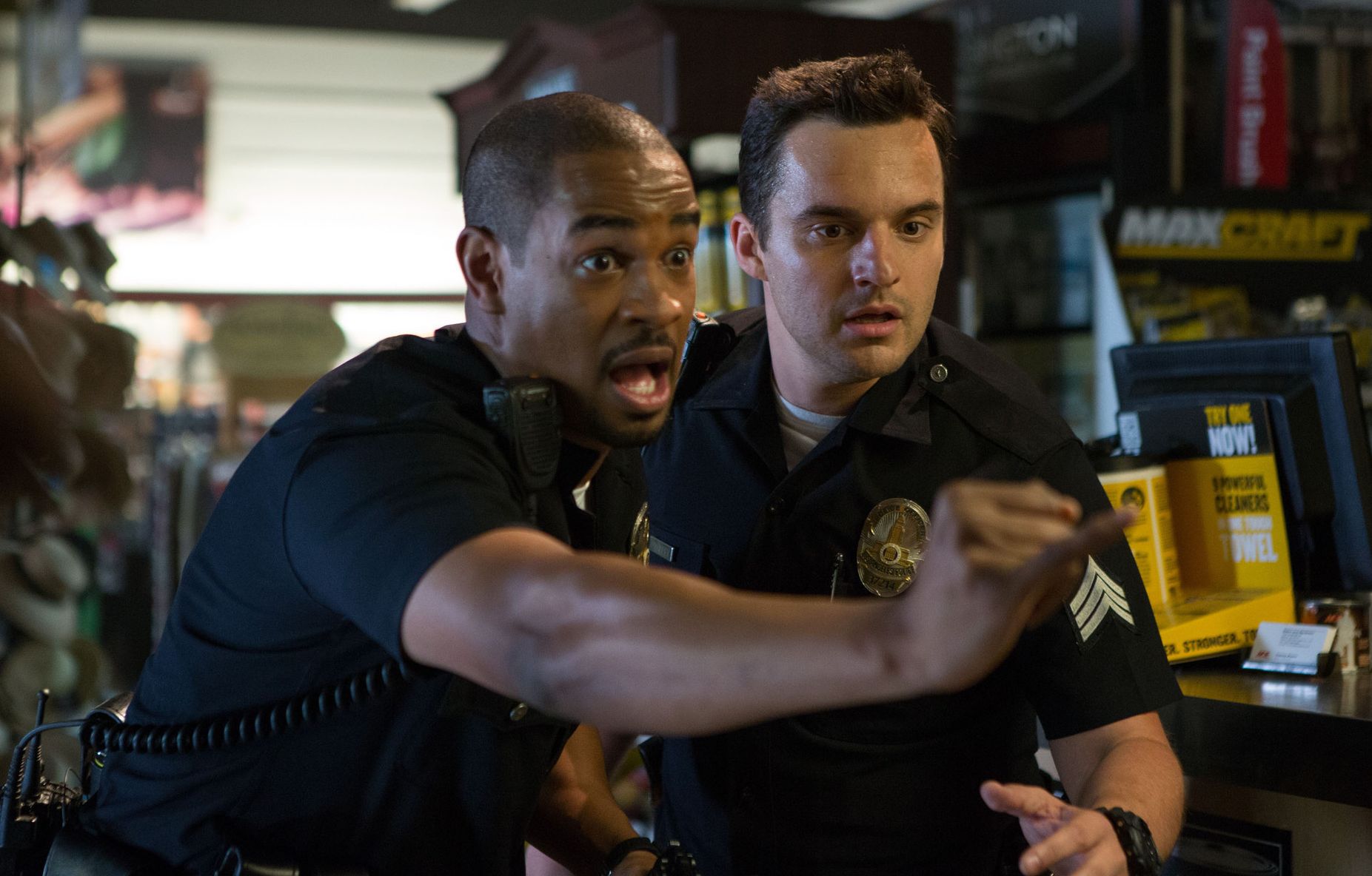 Damon Wayans Jr. pinky swear. Let&#039;s Be Cops