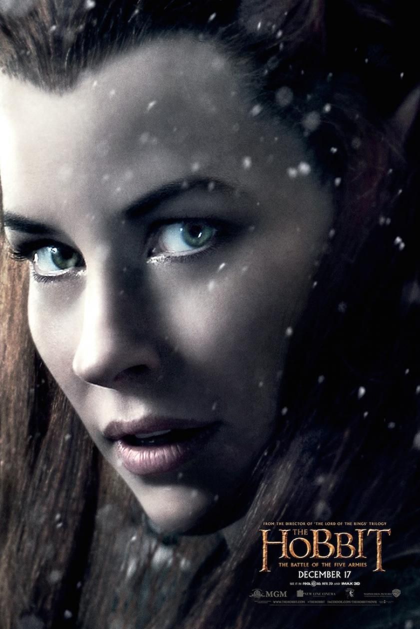 Evangeline Lilly as Tauriel poster