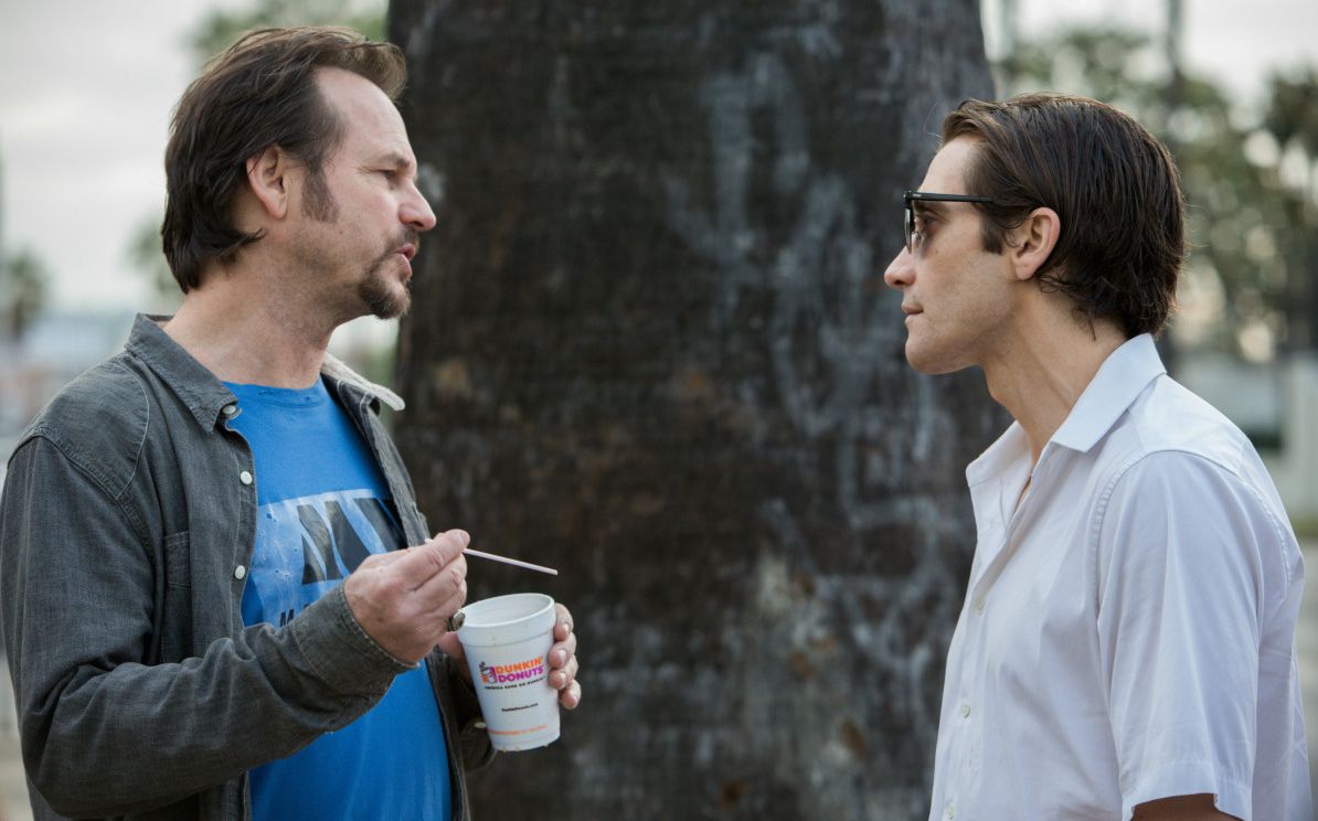 Bill Paxton and Jake Gyllenhaal have a talk
