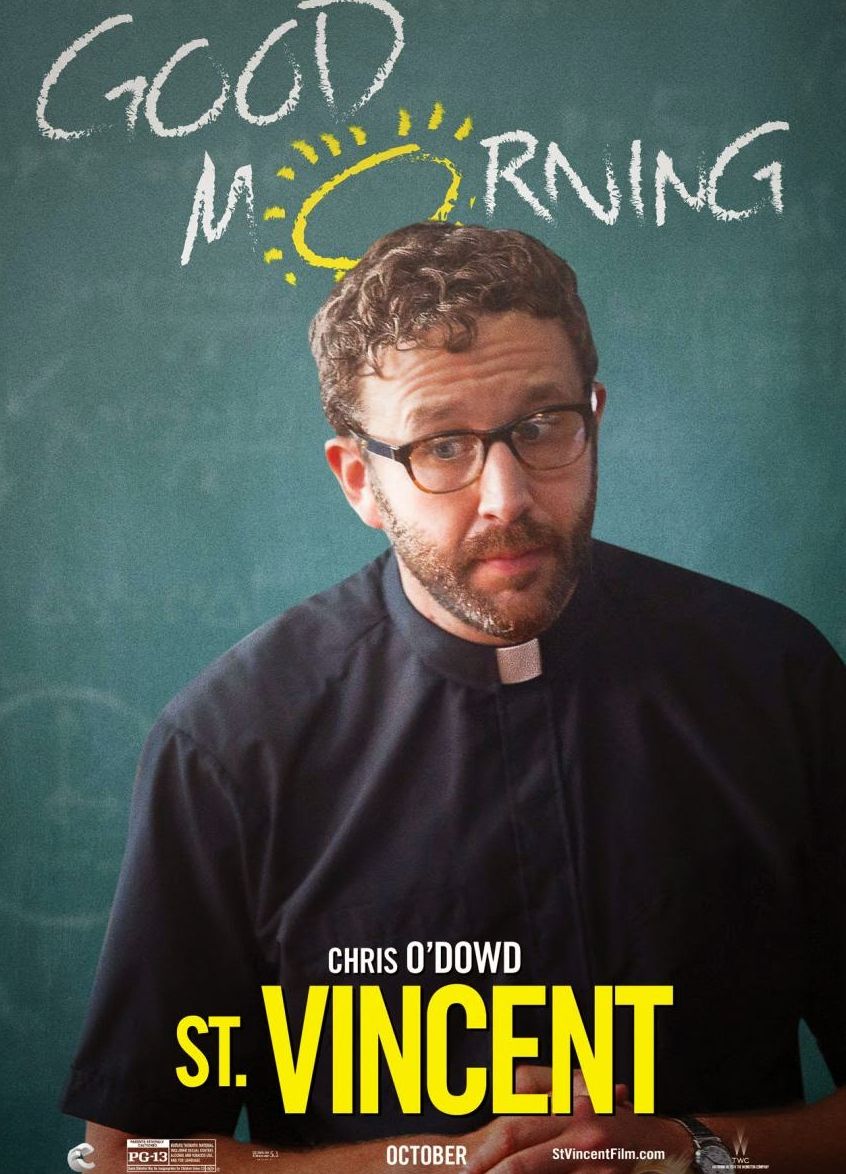 Chris O&#039;Dowd as Brother Geraghty character poster - St. Vinc