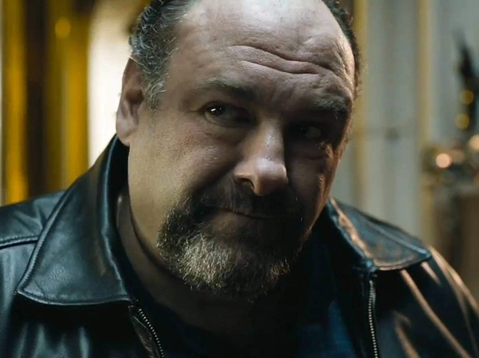 Close-up James Gandolfini in The Drop