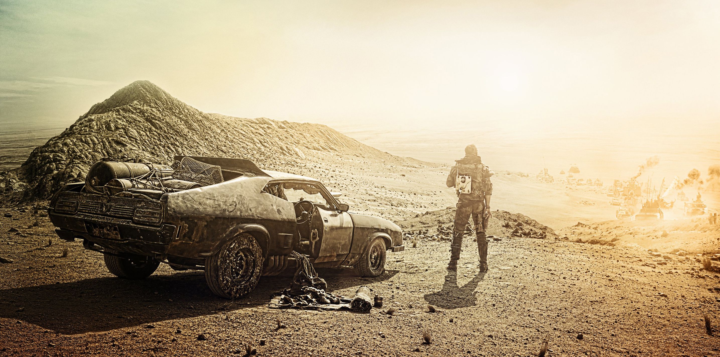 Beautiful sky backdrop Mad Max: Fury Road