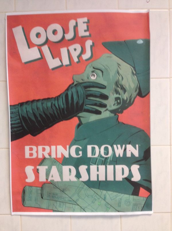 J.J. Abrams has this poster up on the &#039;Star Wars: Episode VI
