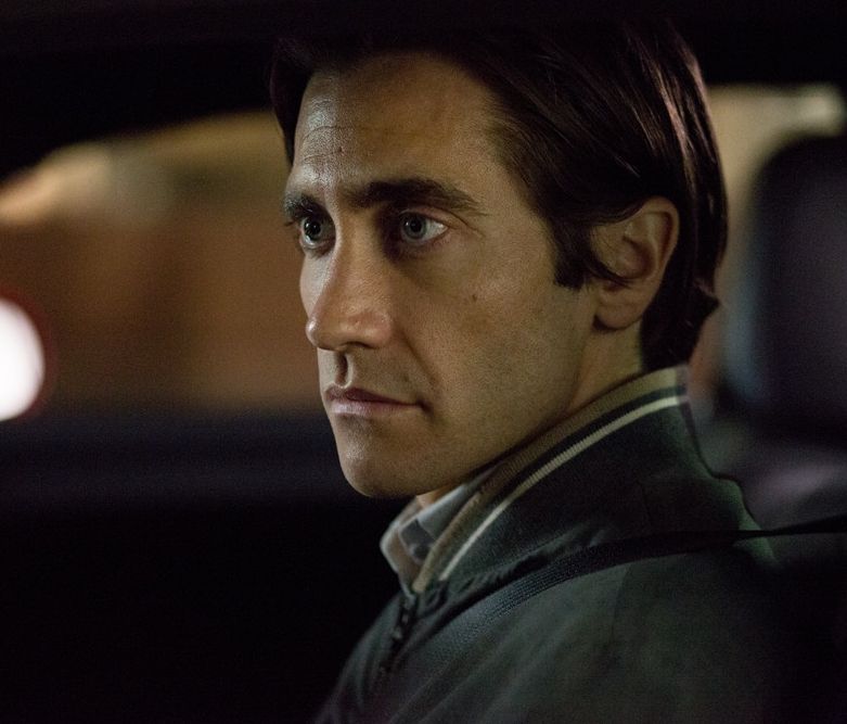 Close-up of Jake Gyllenhaal in Nightcrawler