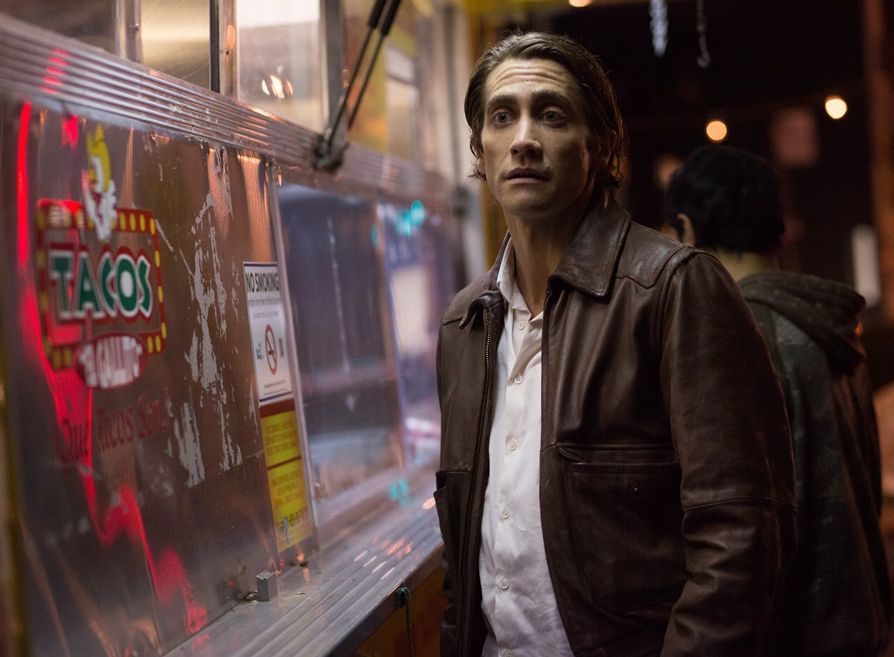 Gyllenhaal at Tacos truck - Nightcrawler