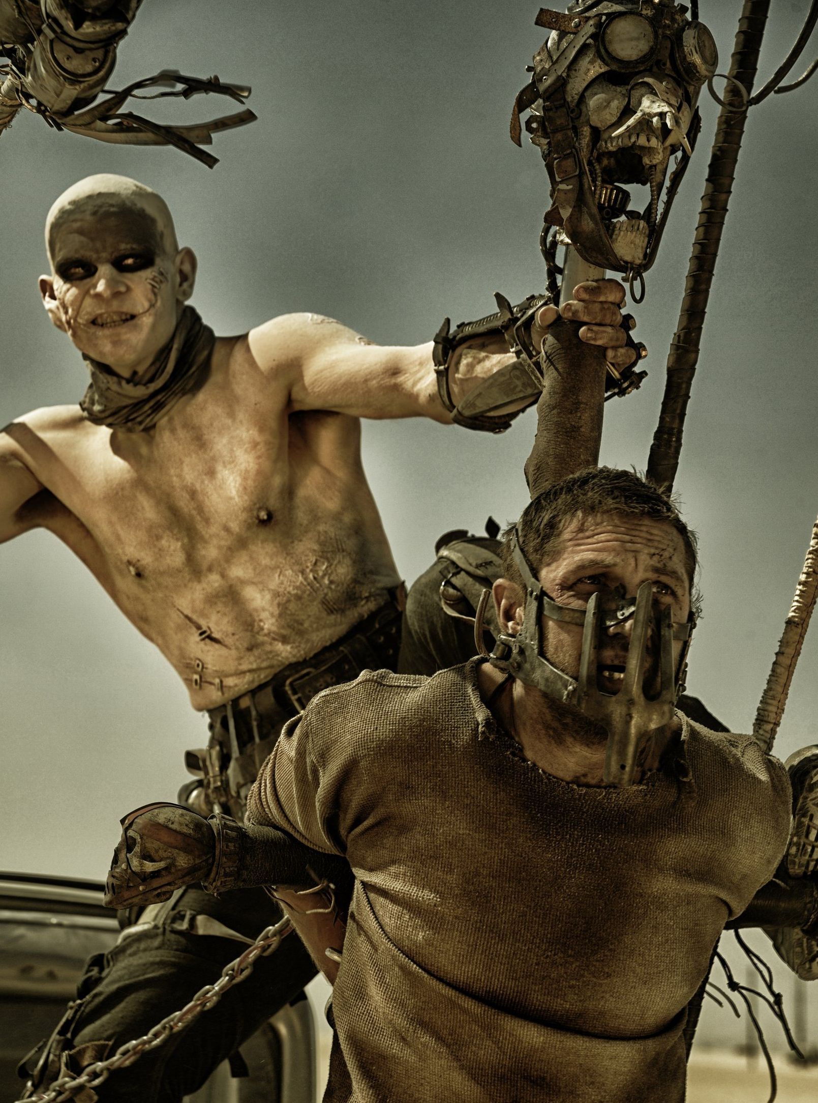 Masked Max Rockatansky Tom Hardy in Mad Max: Fury Road