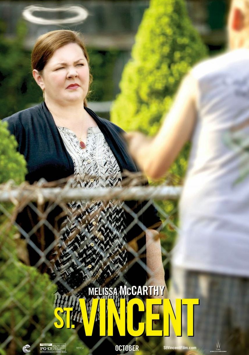 Melissa McCarthy as Maggie character poster for St. Vincent