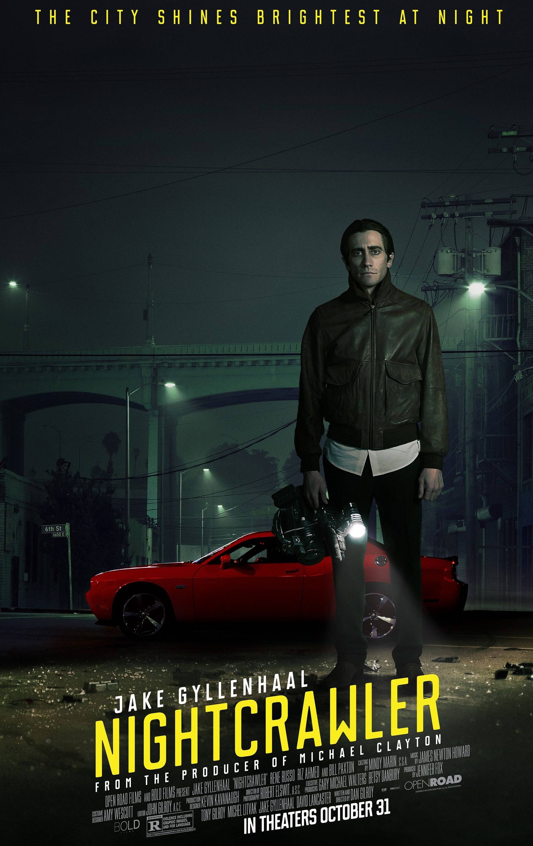 Nightcrawler: The City Shines Brightest at Night poster