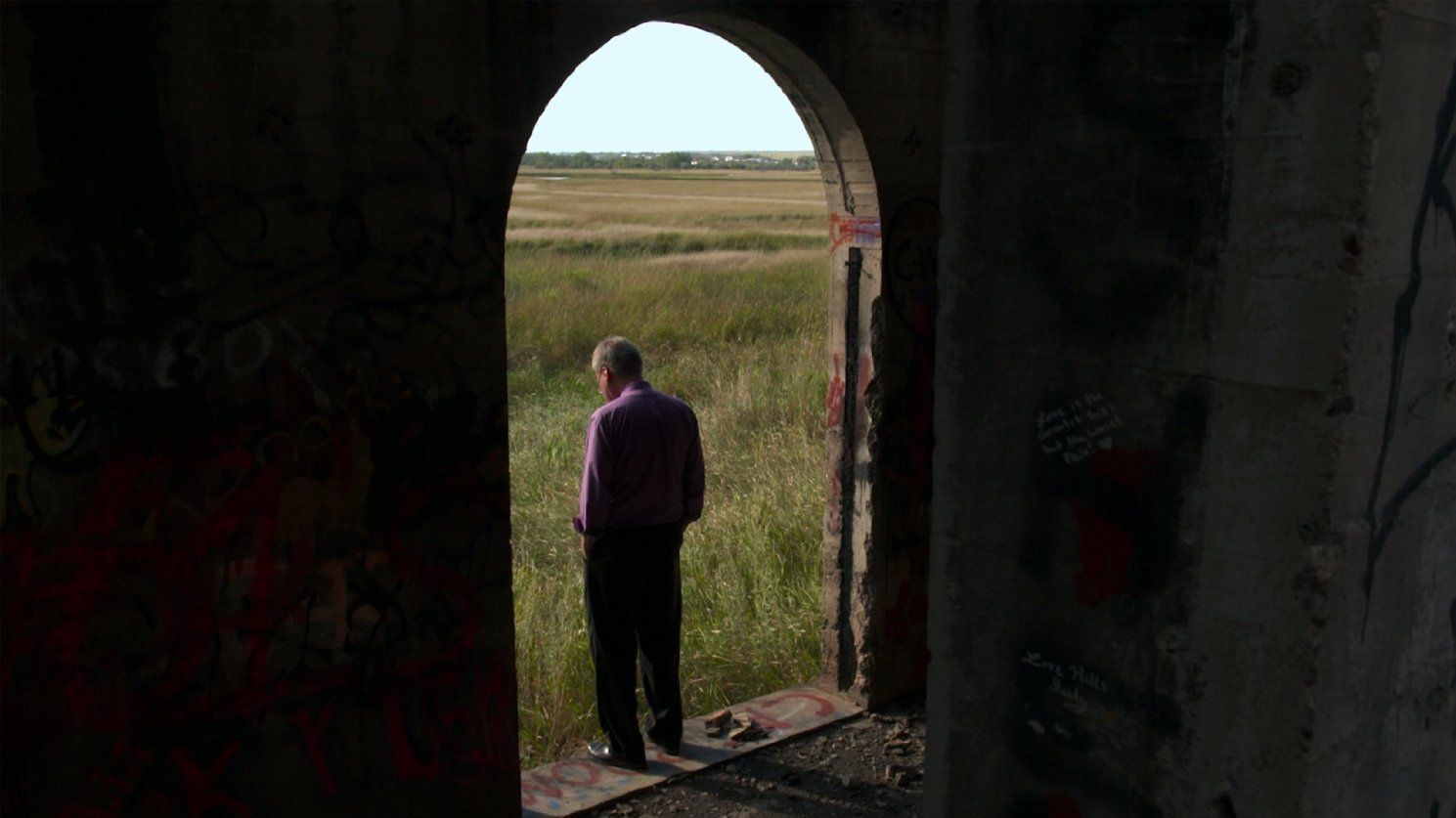 The Pastor ponders, alone