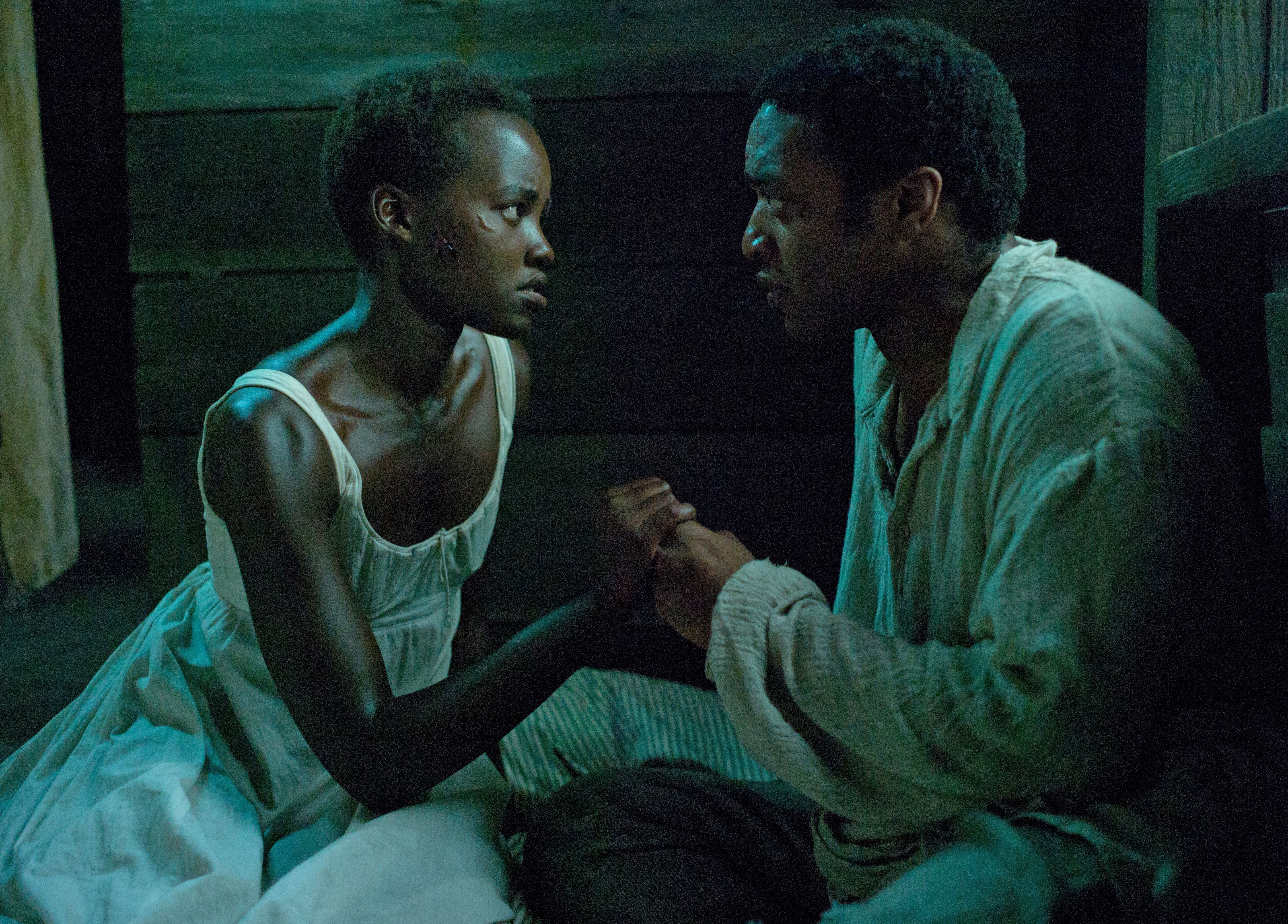 Lupita Nyong&#039;o and Chiwetel Ejiofor having a moment in 12 Ye