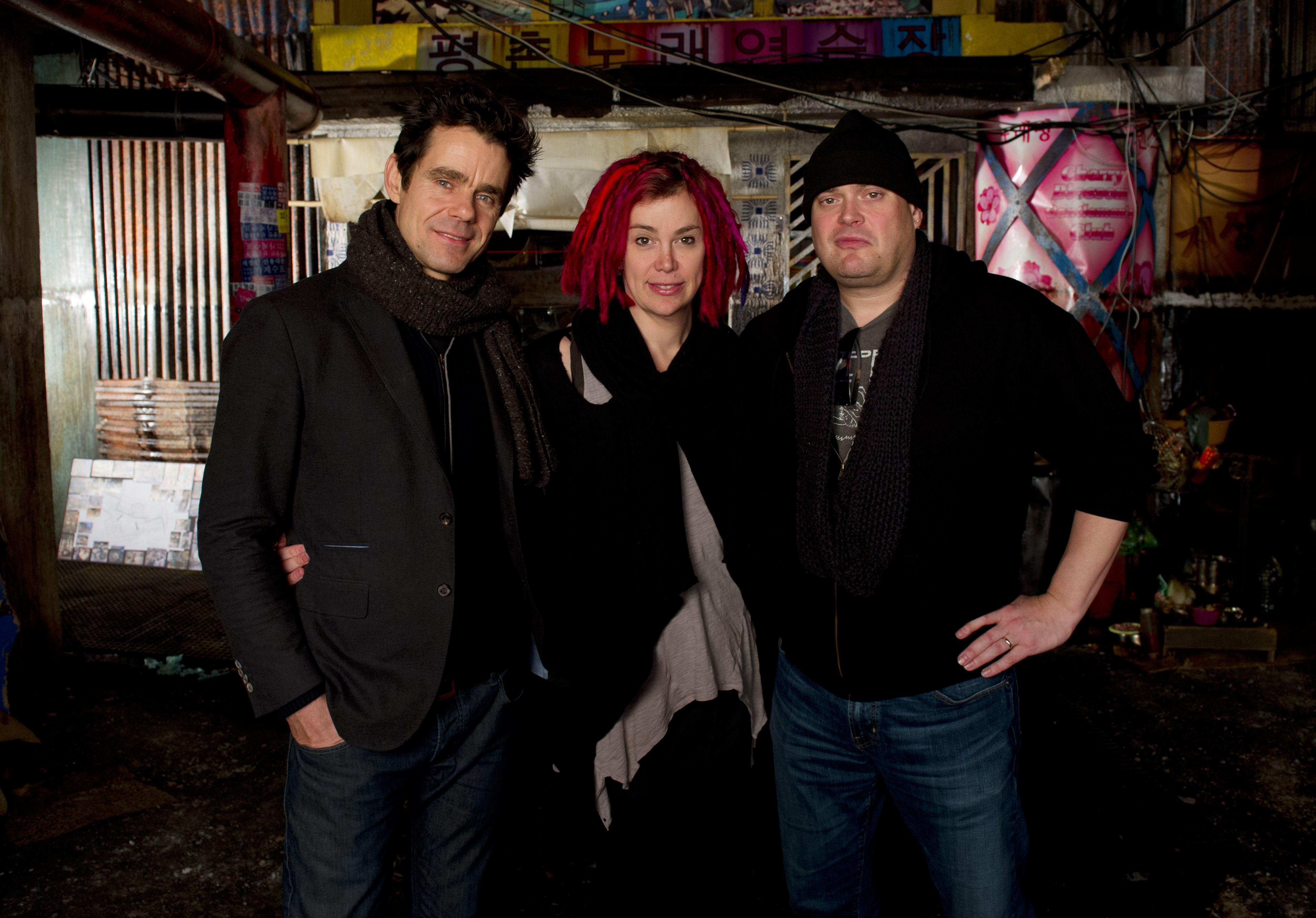 Tom Tykwer, Lana Wachowski and Andy Wachowski - directors of